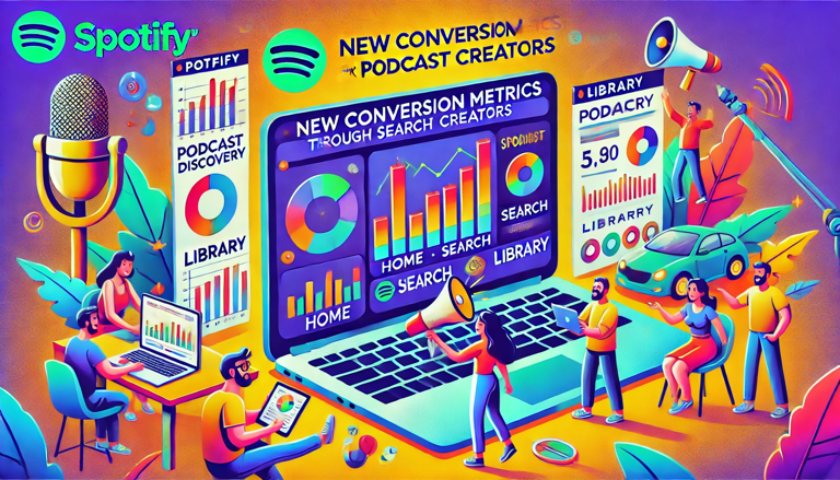 Spotify Unveils Powerful New Conversion Metrics for Podcasters to Boost Show Growth